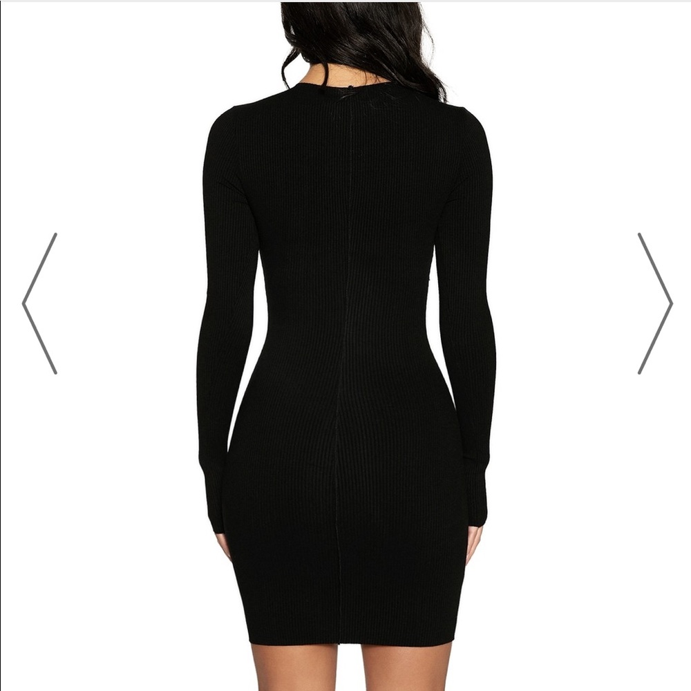 NWOT NAKED WARDROBE SNATCHED VIBES DRESS Size XL - Picture 3 of 13